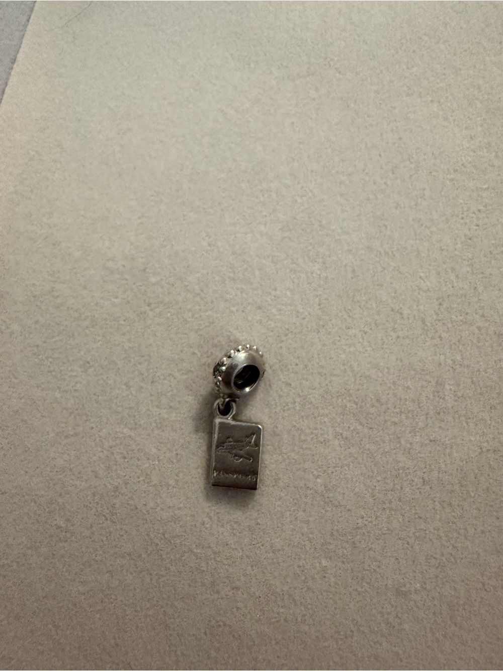 Passport pandora charm